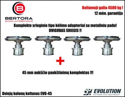 EVO-45 2 kolonide tõstuk 4500kg EVOLUTION/230/400V