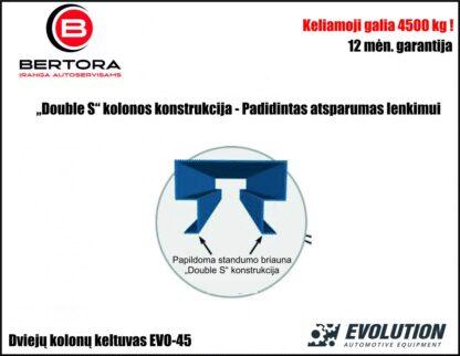 EVO-45E 2 kolonide tõstuk 4500kg EVOLUTION/230/400V