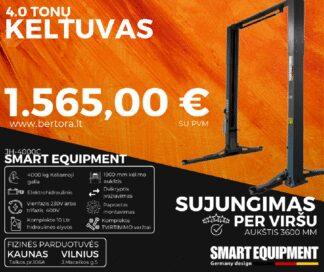 JH-4000C 2 sammu tõstuk 4000kg SMART EQUIPMENT/230/400V